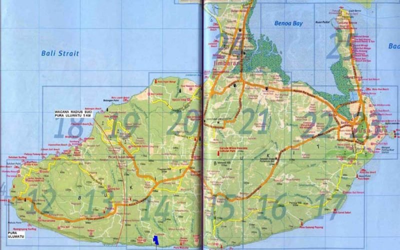 Tanah mewah di pinggir tebing Bali untuk dijual di area terbaik Pecatu 3